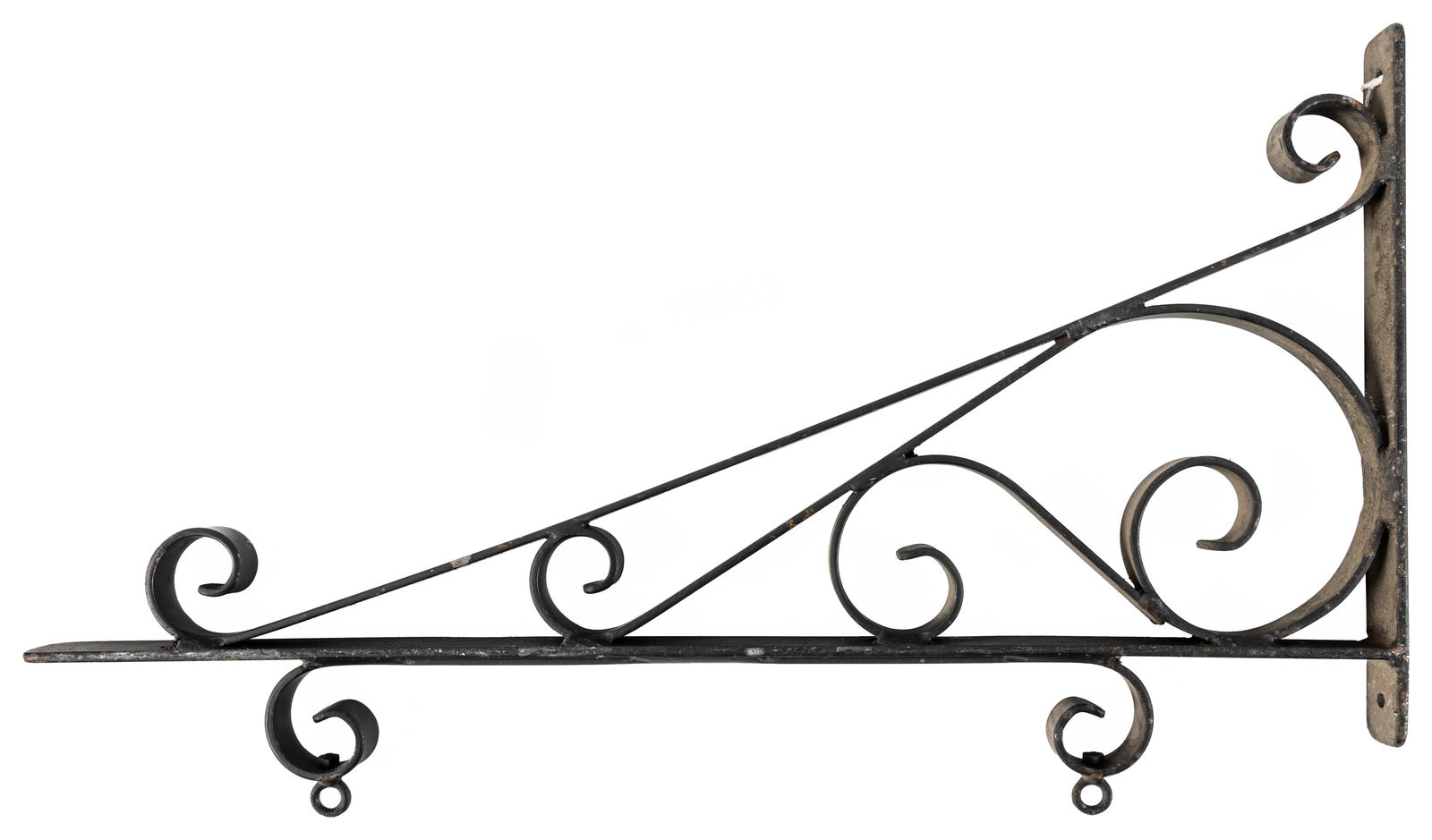 Heavy Duty Decorative Iron Sign Bracket (1 of 2)