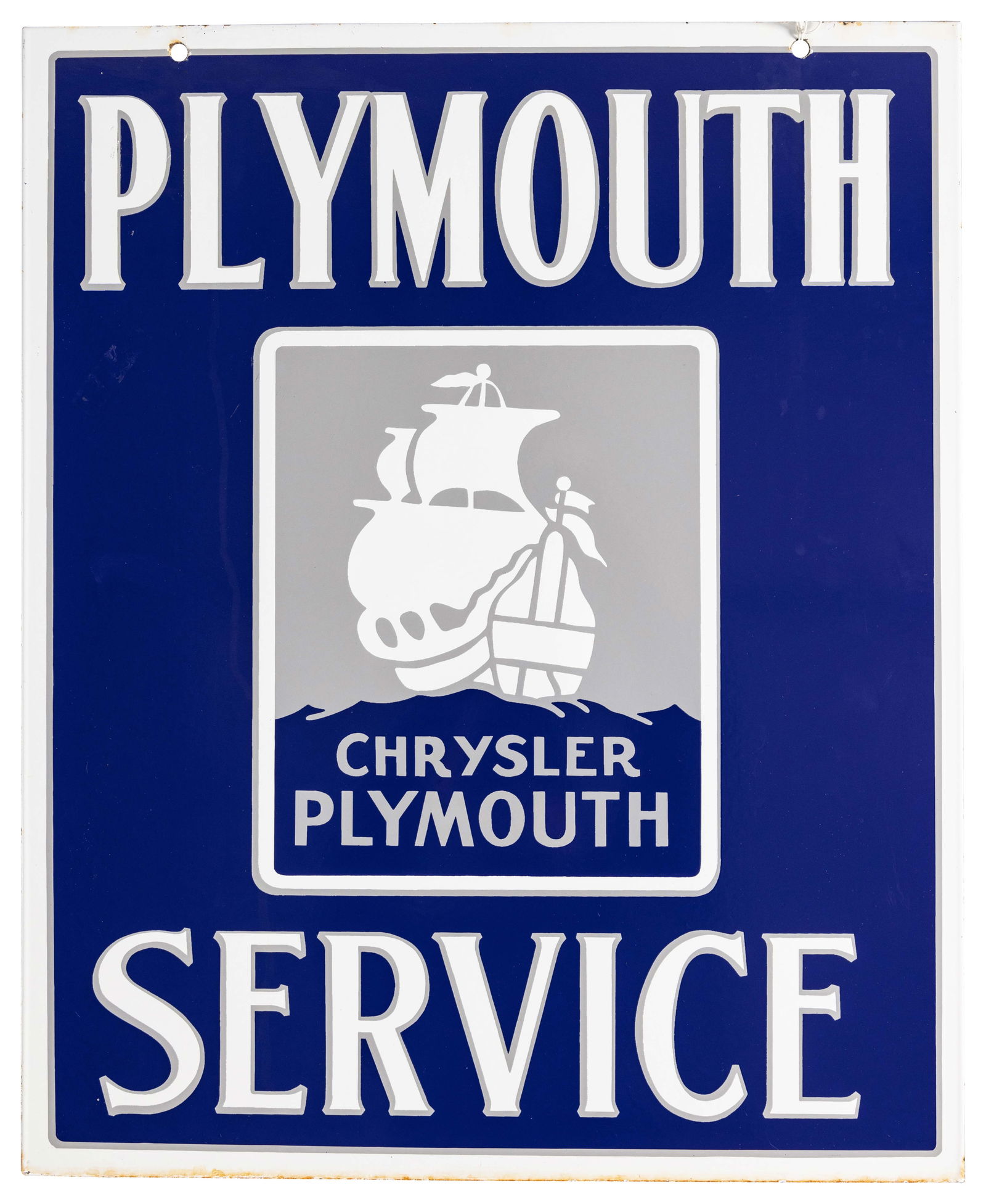 Chrysler Plymouth Service DSP Sign w/ Ship Reproduction/Age Unknown (1 of 2)