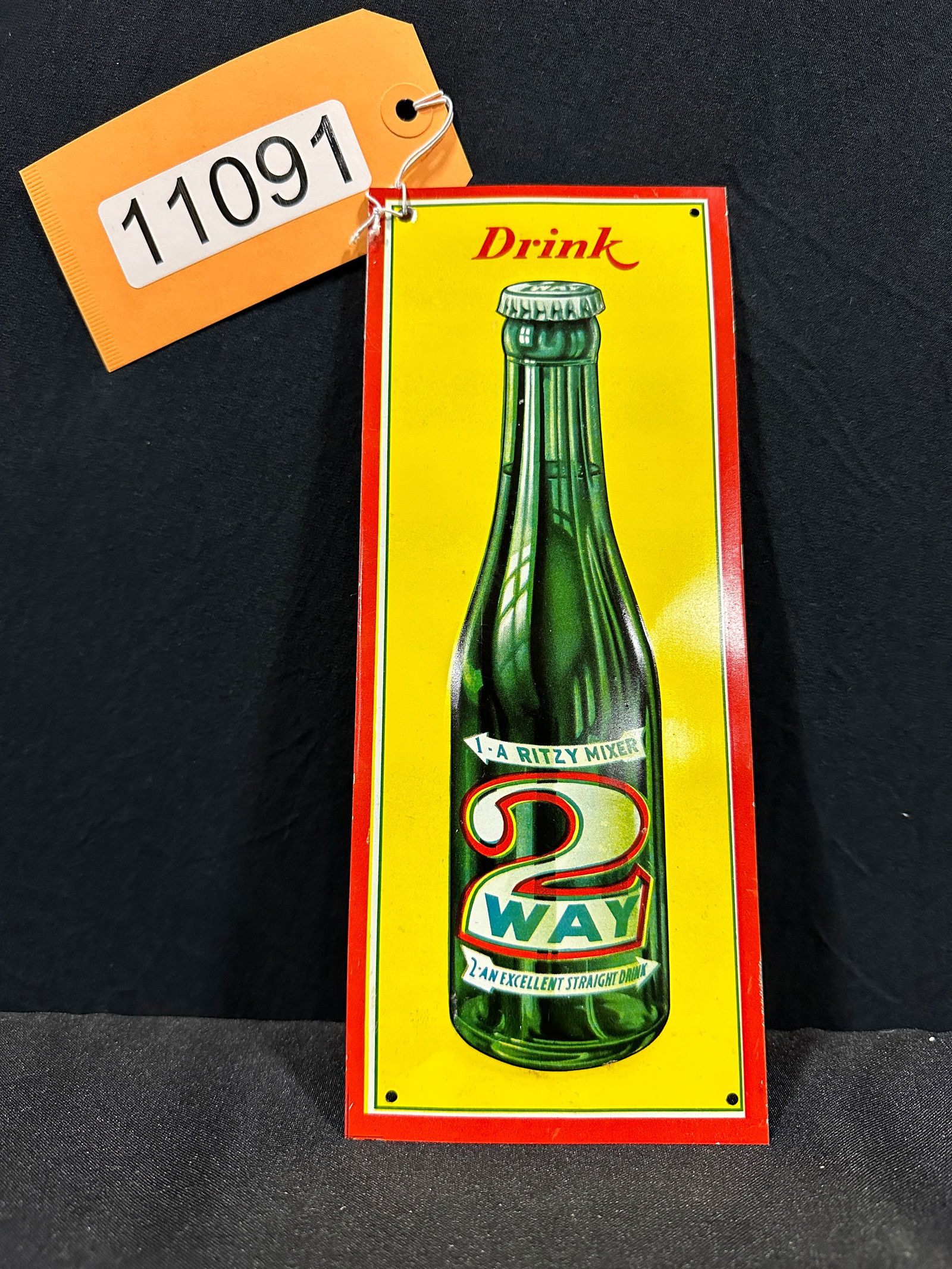 Drink 2 way tin metal sign (1 of 2)