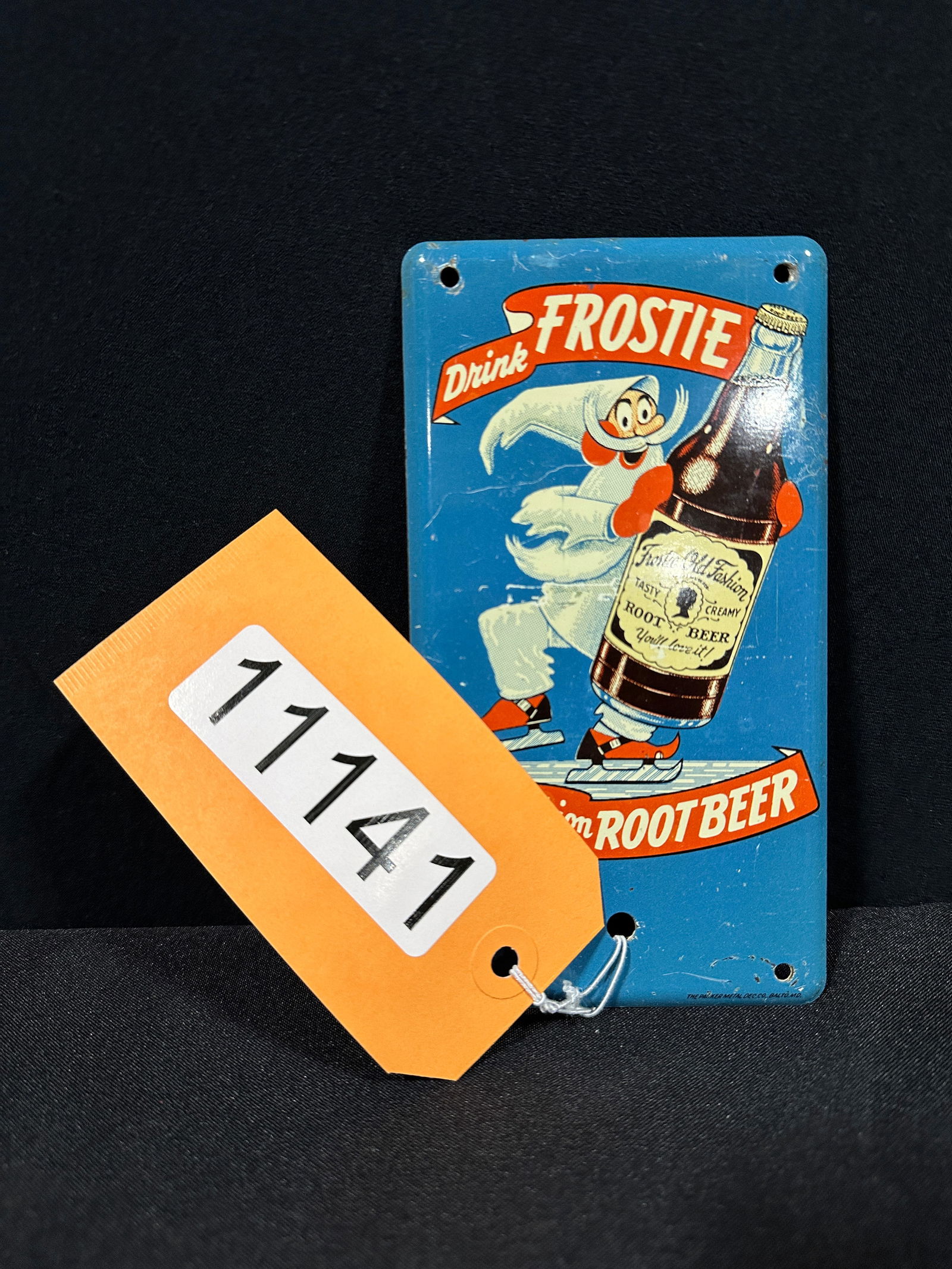 Drink Frostie old fashion root beer door push sign (1 of 2)
