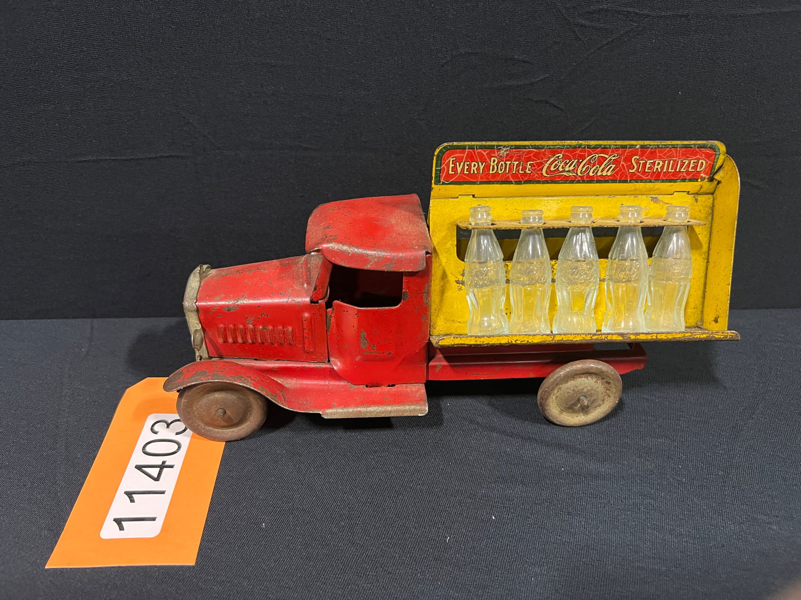 Coca Cola Coke Metacraft steel metal delivery truck toy (1 of 3)