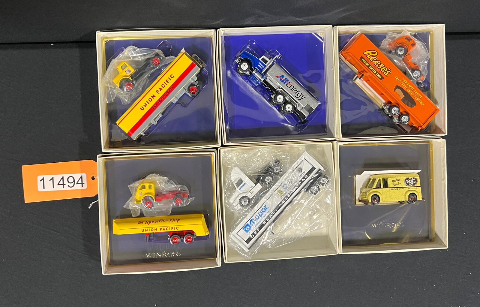 Winross Union Pacific Mopar Reeses Energy Charles truck (1 of 1)