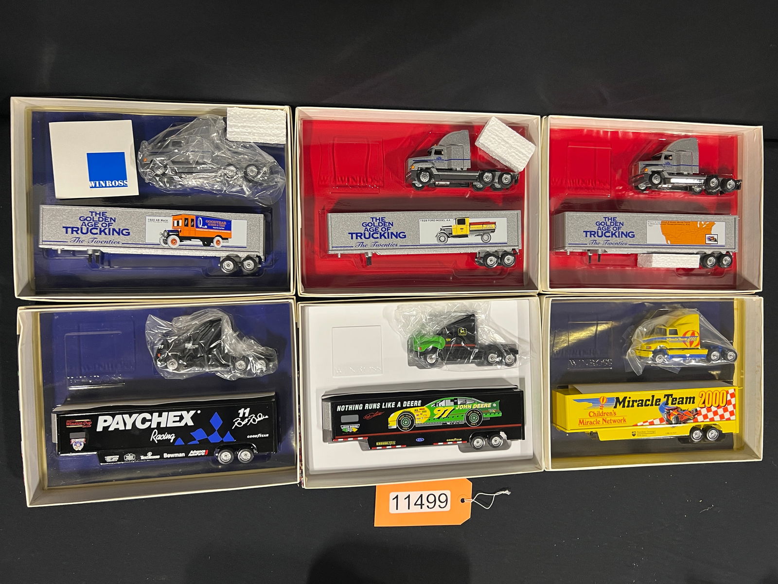 Winross Golden age trucking John Deere Paychex truck (1 of 1)