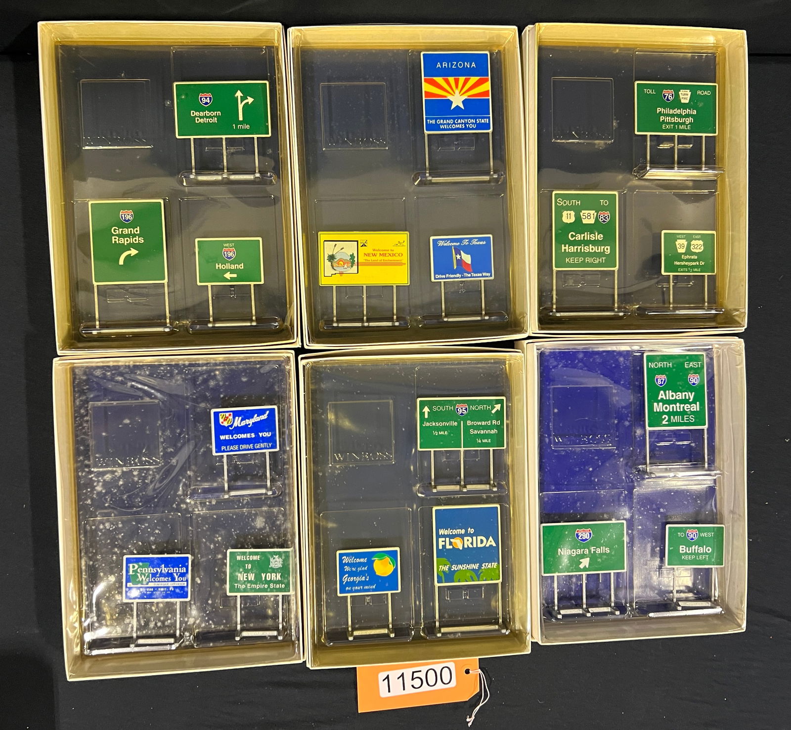 Winross Signs of our times collectible toy sign (1 of 1)