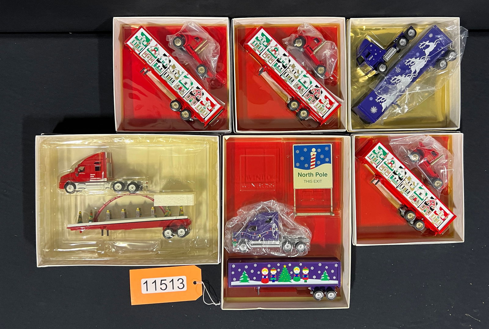 Winross Christmas reindeer 2001 North Pole truck (1 of 1)