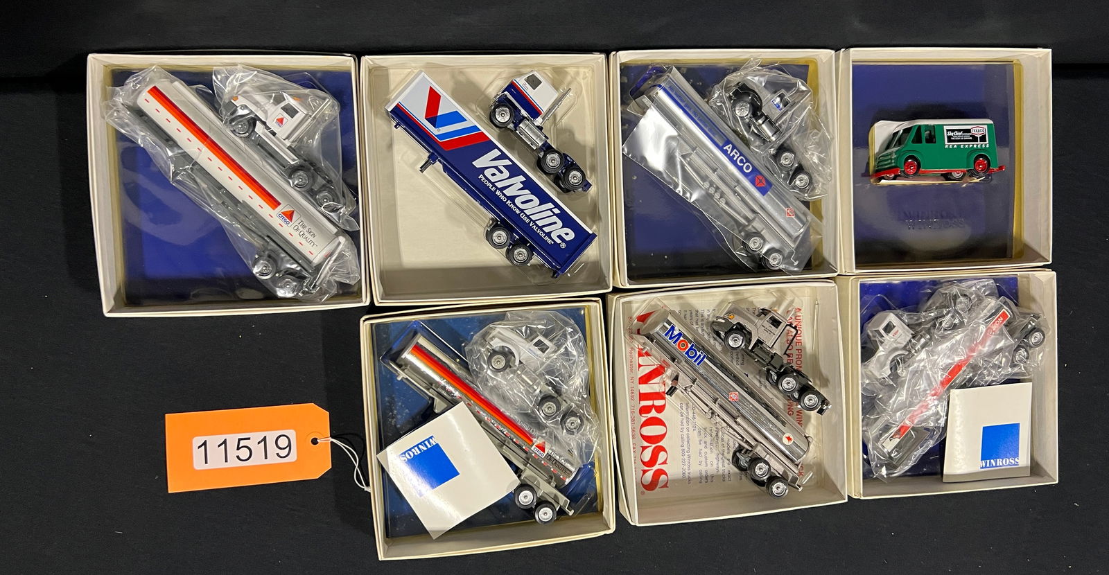 Winross Valvoline Citgo Mobil Exxon Arco Texaco truck (1 of 1)