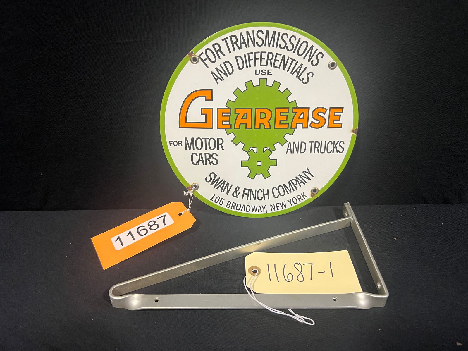 SSP Gearease Cars trucks transmissions pump plate sign (1 of 1)