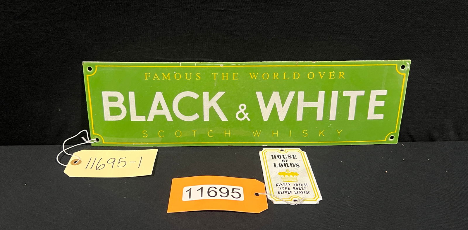 SSP Black White scotch Whiskey House of Lords sign (1 of 1)