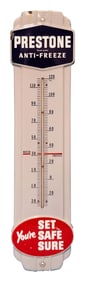 Prestone Anti-Freeze You're Set Safe Sure Porcelain Thermometer