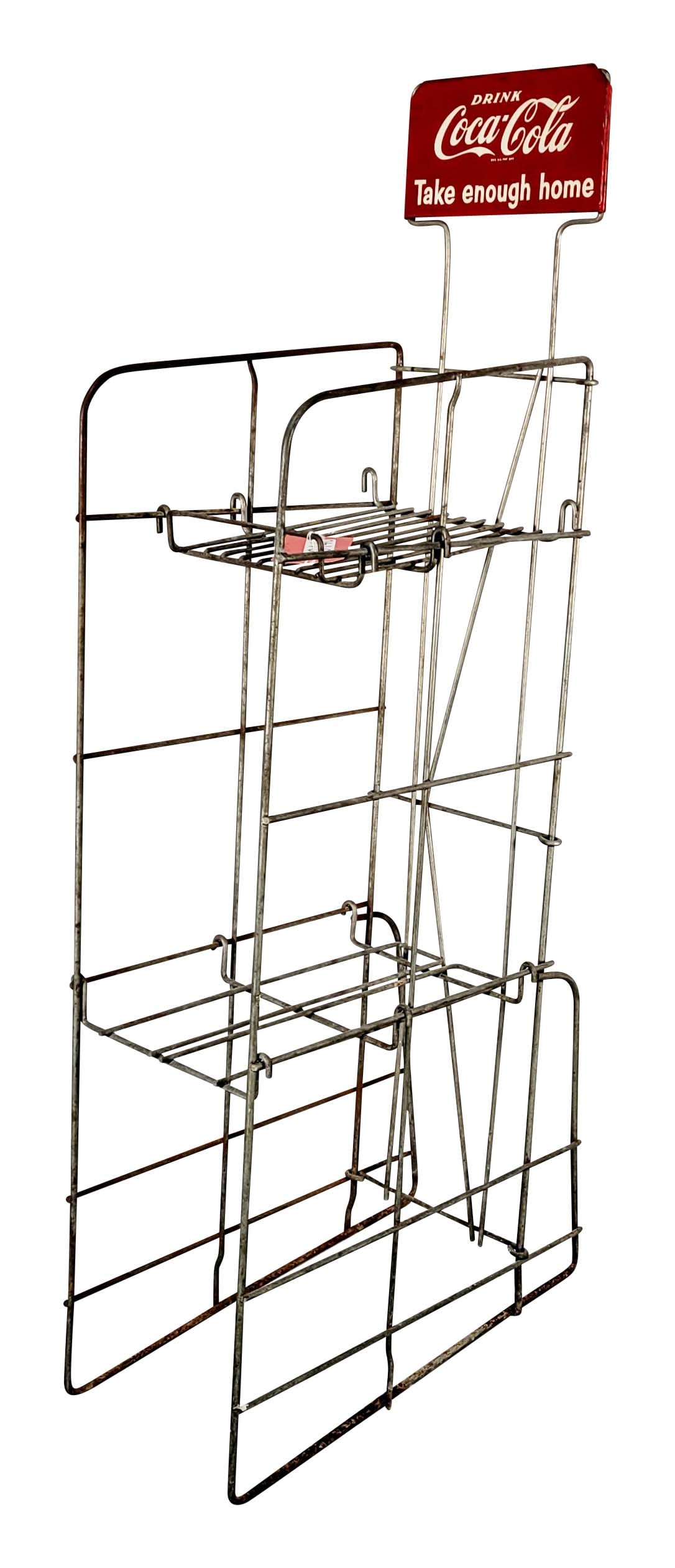 Drink Coca Cola Take Home Enough Bottle Crate Rack (1 of 2)