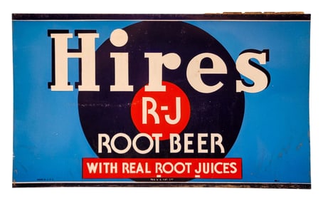 Hires Root Beer NOS SST Sign