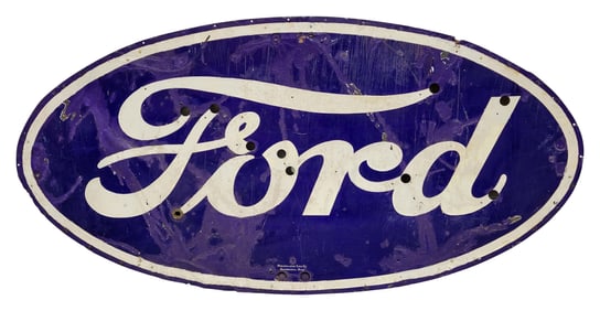 Ford 8' SSP Neon Sign Skin Mulholland Sign Co