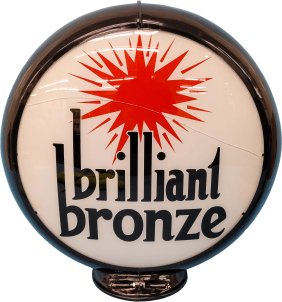 16" Brilliant Bronze Gas Pump Globe