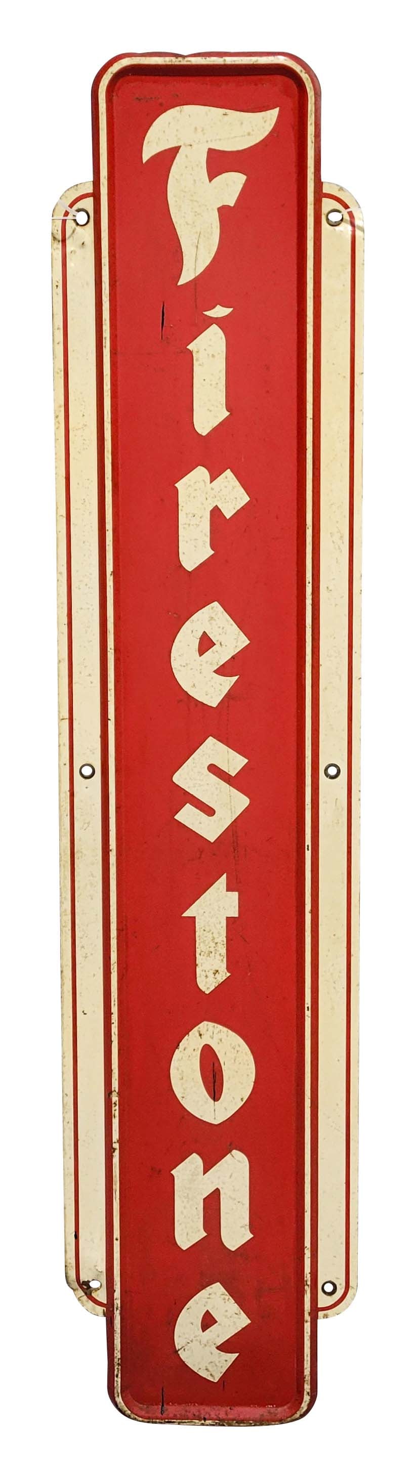 Firestone Single Sided Metal Sign (1 of 2)