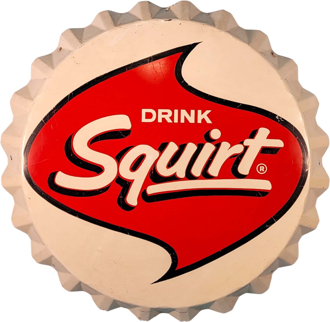 28" Squirt Bottle Cap Sign (1 of 4)