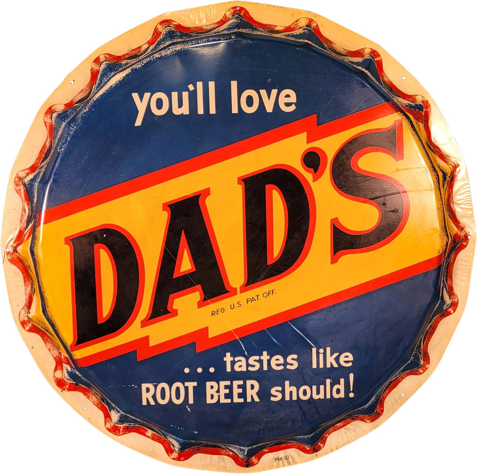 29" Dad's Bottle Cap Sign (1 of 3)