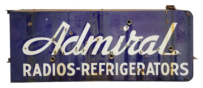 Admiral Radios Refrigerators 6' DSP Neon Sign
