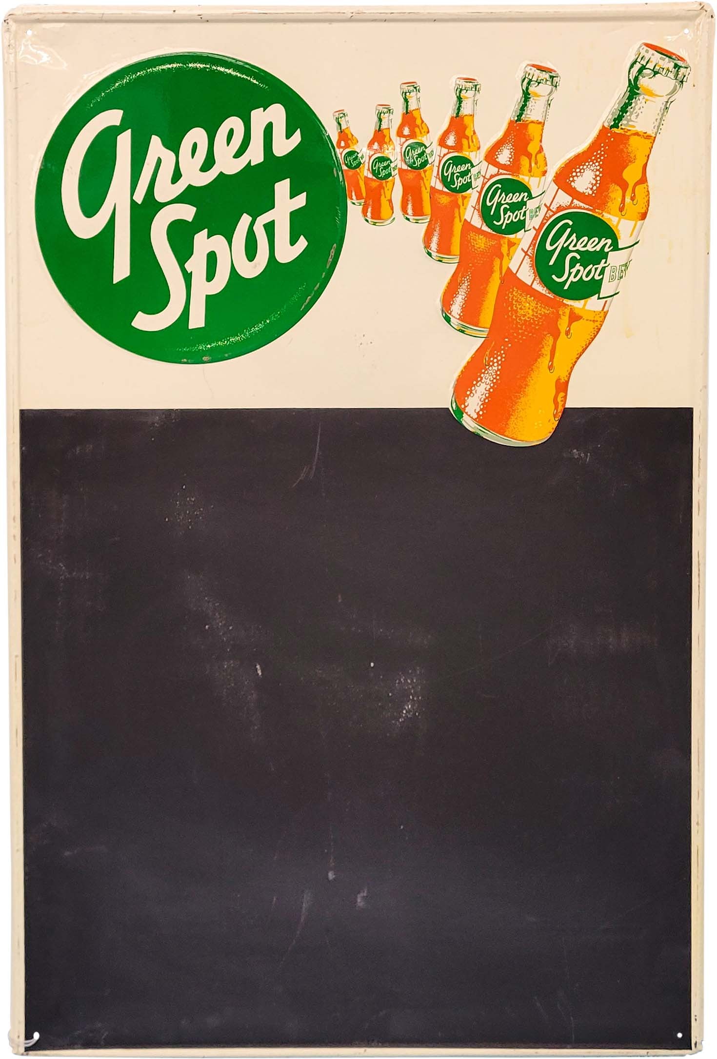 Green Spot Embossed Menu Board Sign (1 of 2)