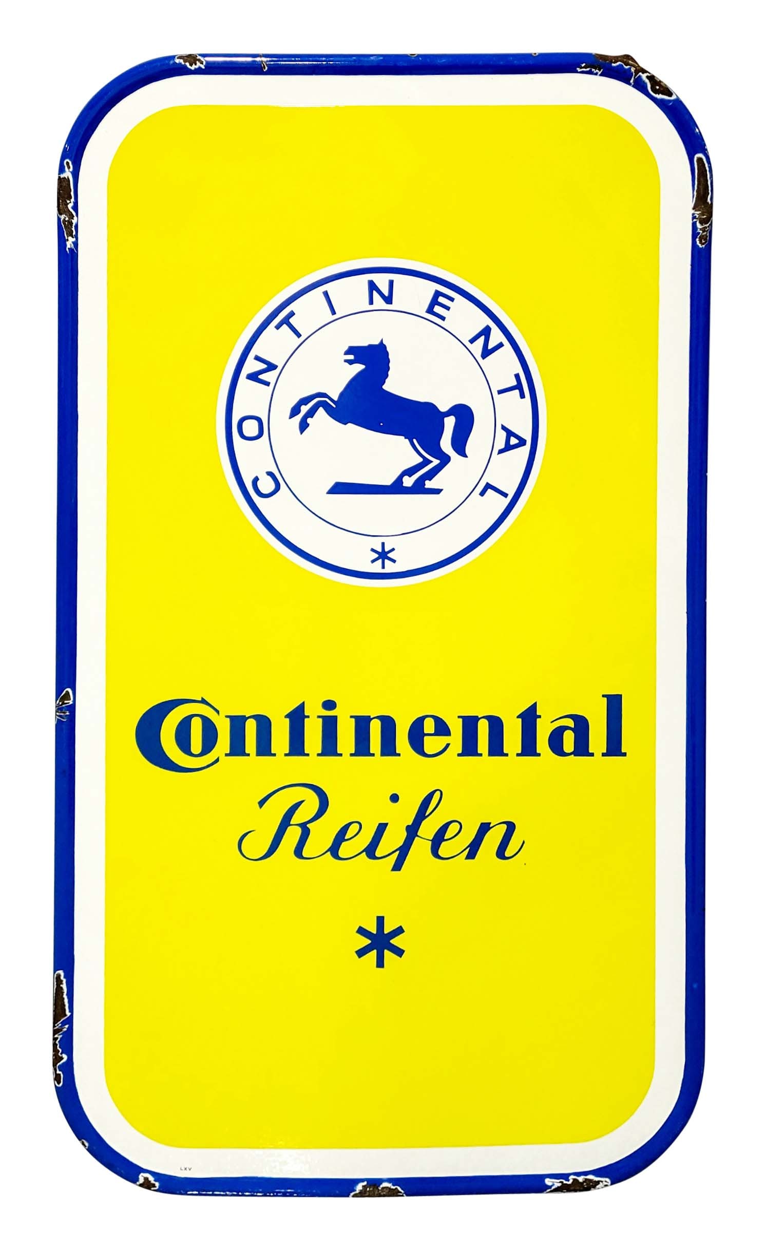 Continental Reifen Tires SSP Sign w/ Horse Graphic (1 of 2)