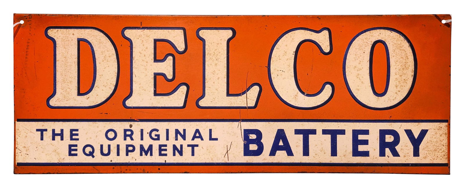 Delco The Original Equipment Battery SST Sign (1 of 2)