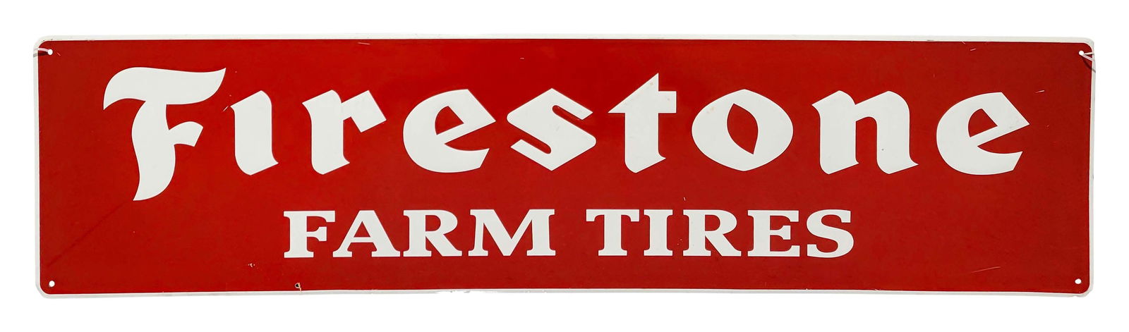 Firestone Farm Tires Embossed SST Sign (1 of 2)