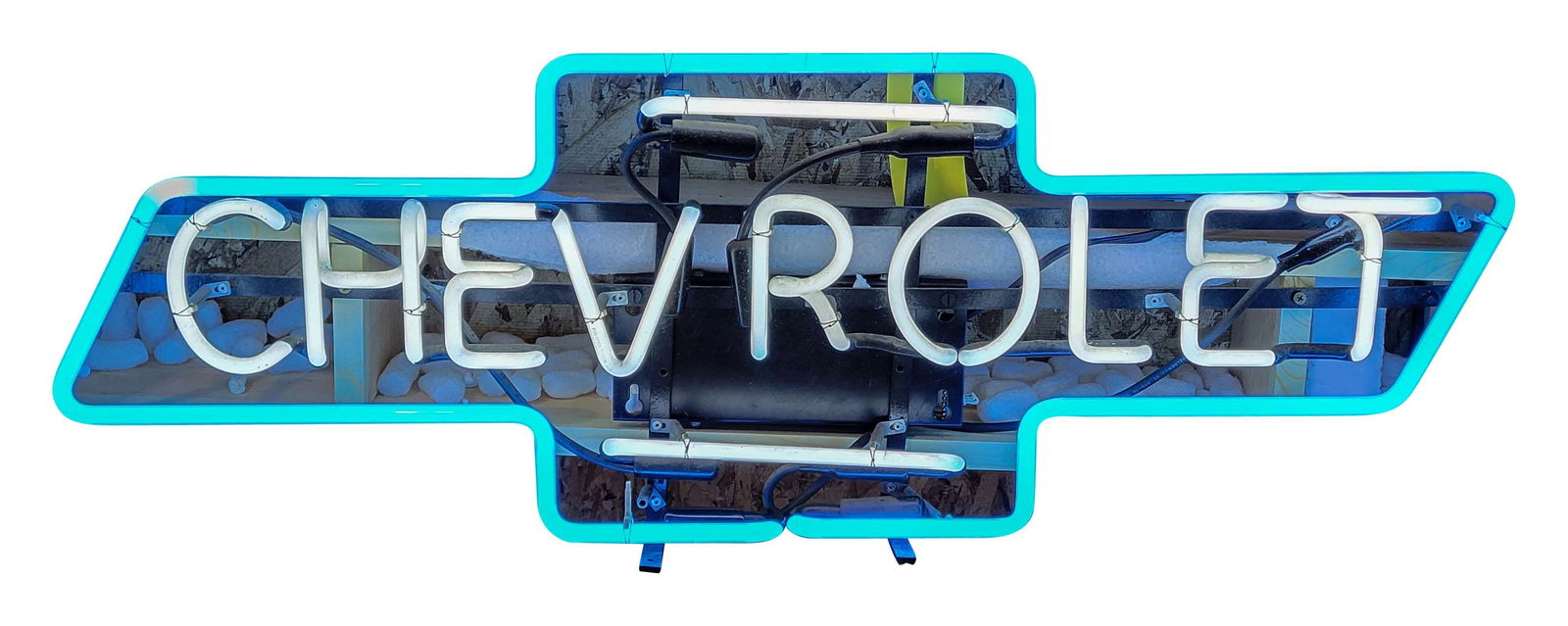 Chevrolet Skeleton Neon Advertising Sign (1 of 2)