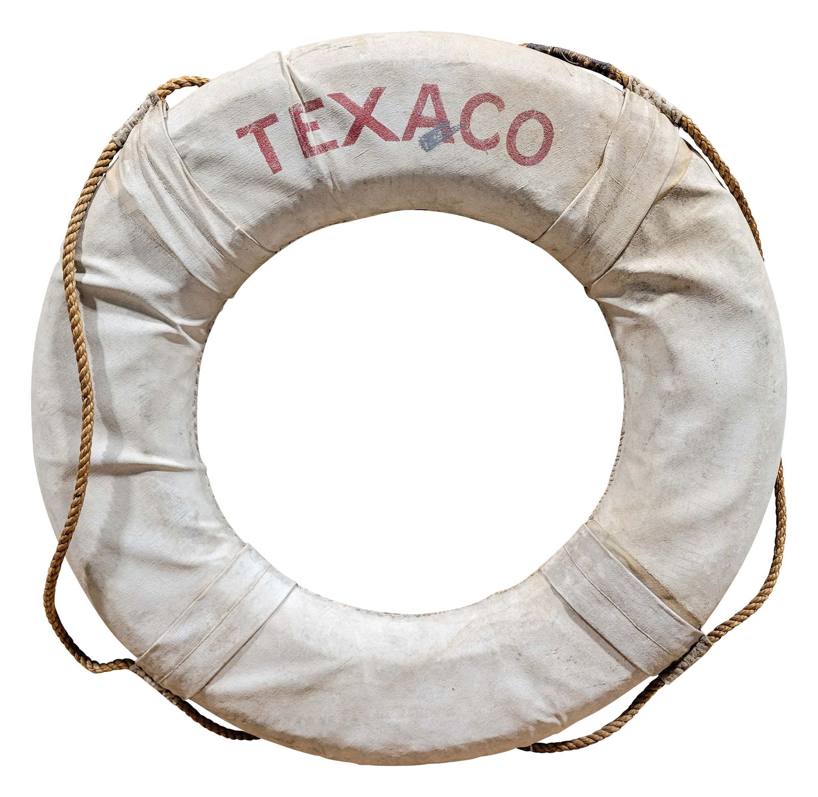 Vintage Texaco Life Preserver Buoy Ring (1 of 2)