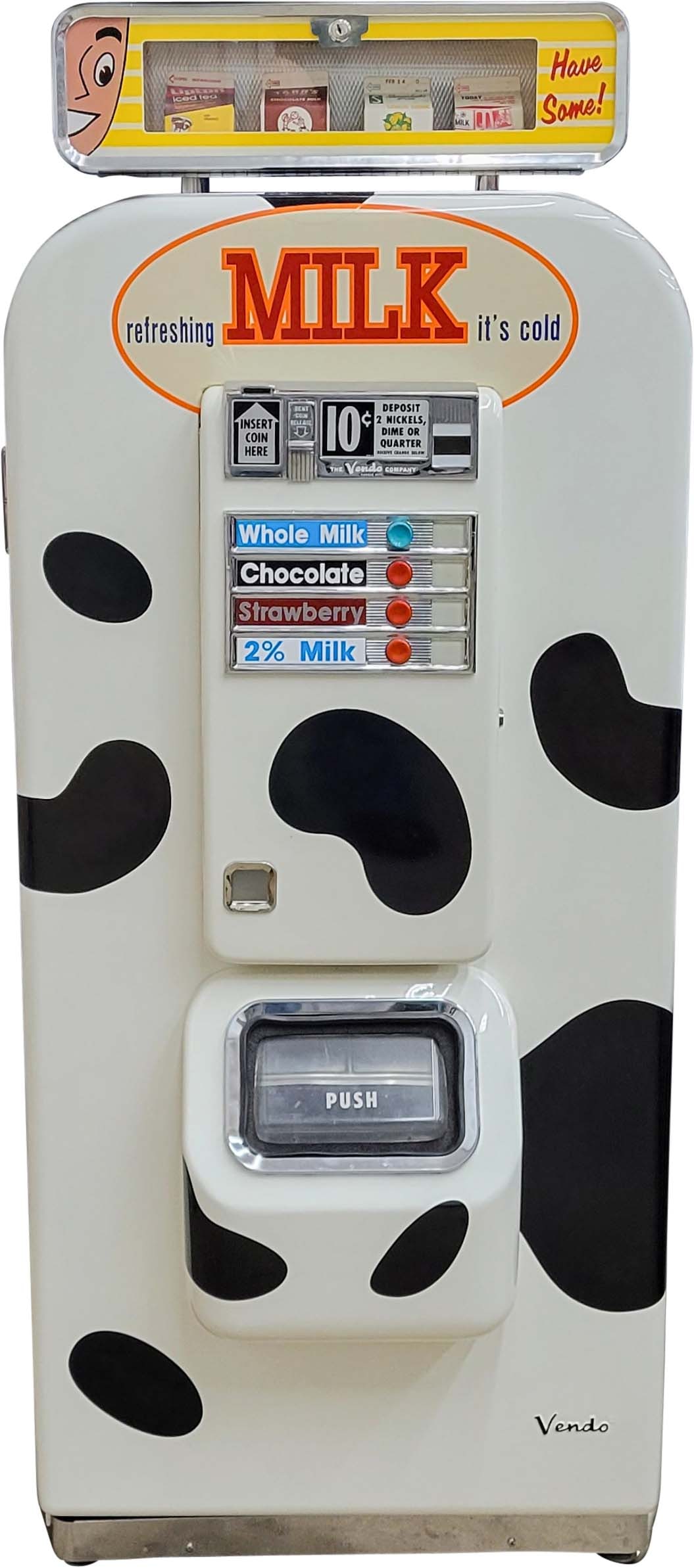 Vendo 10 Cent Restored Milk Machine (1 of 8)
