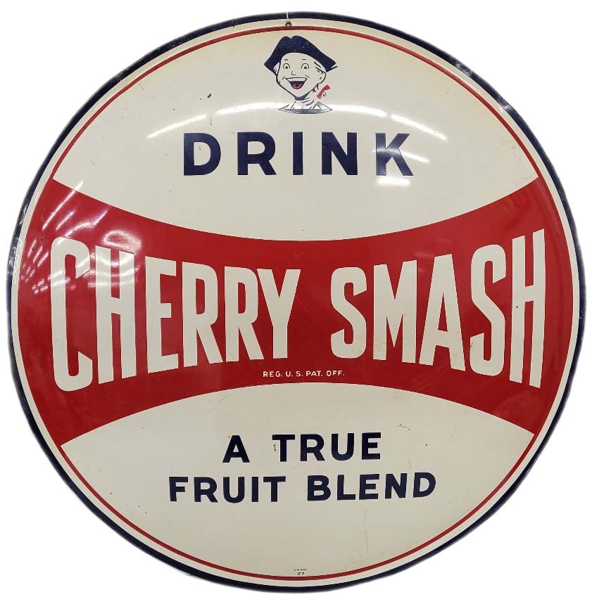 32" Cherry Smash Smash Round Disc Sign (1 of 5)