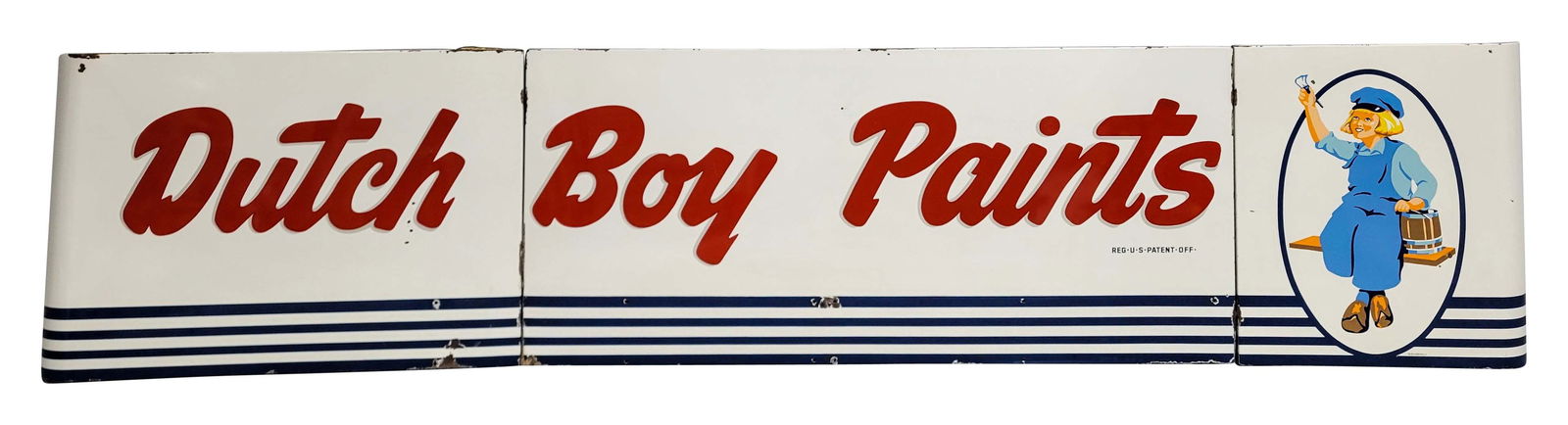 い*。様 レア Dutch Boy Paints ダッチボーイ 看板 レア Dutch Boy Paints ダッチボーイ 看板