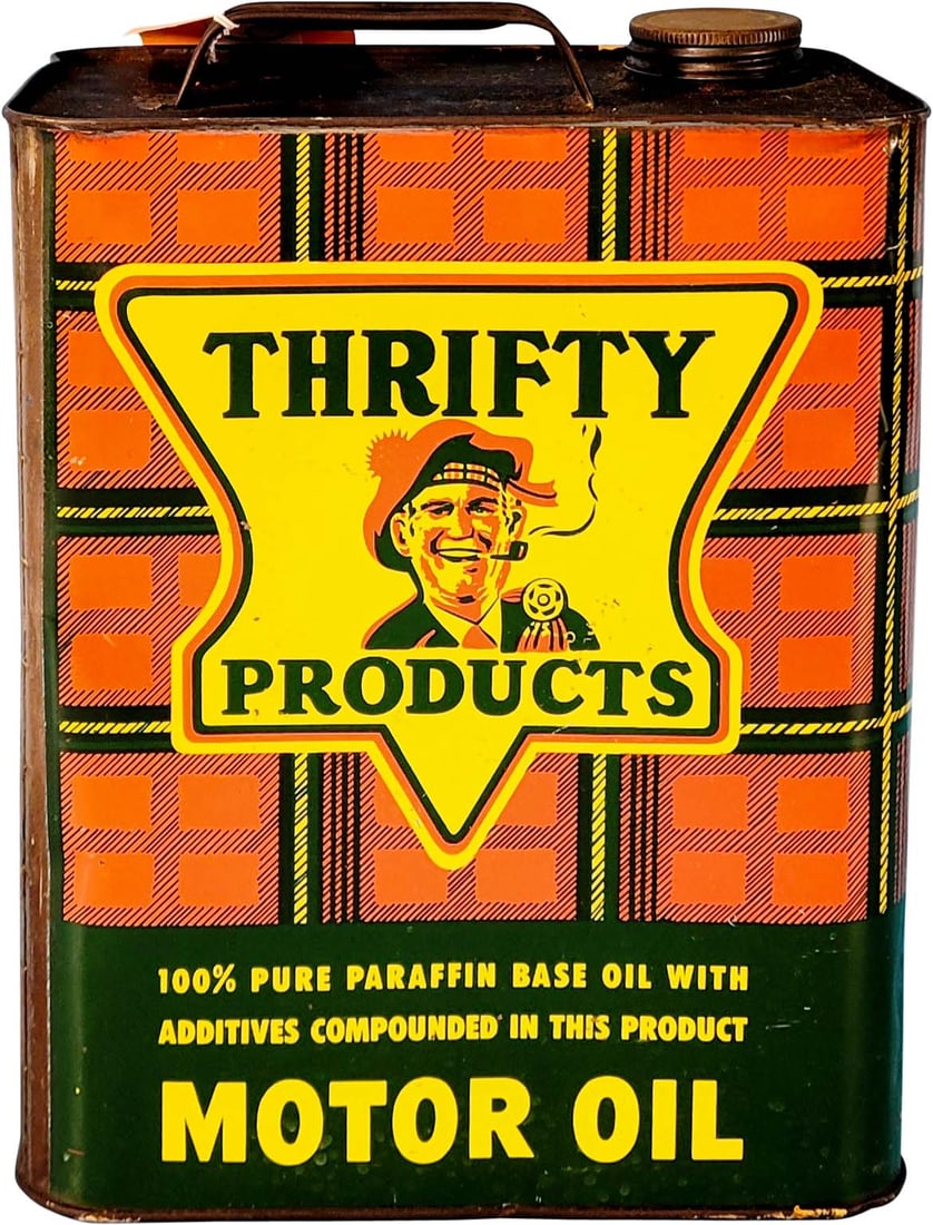 Thrifty Products Motor Oil 2 Gallon Can (1 of 4)