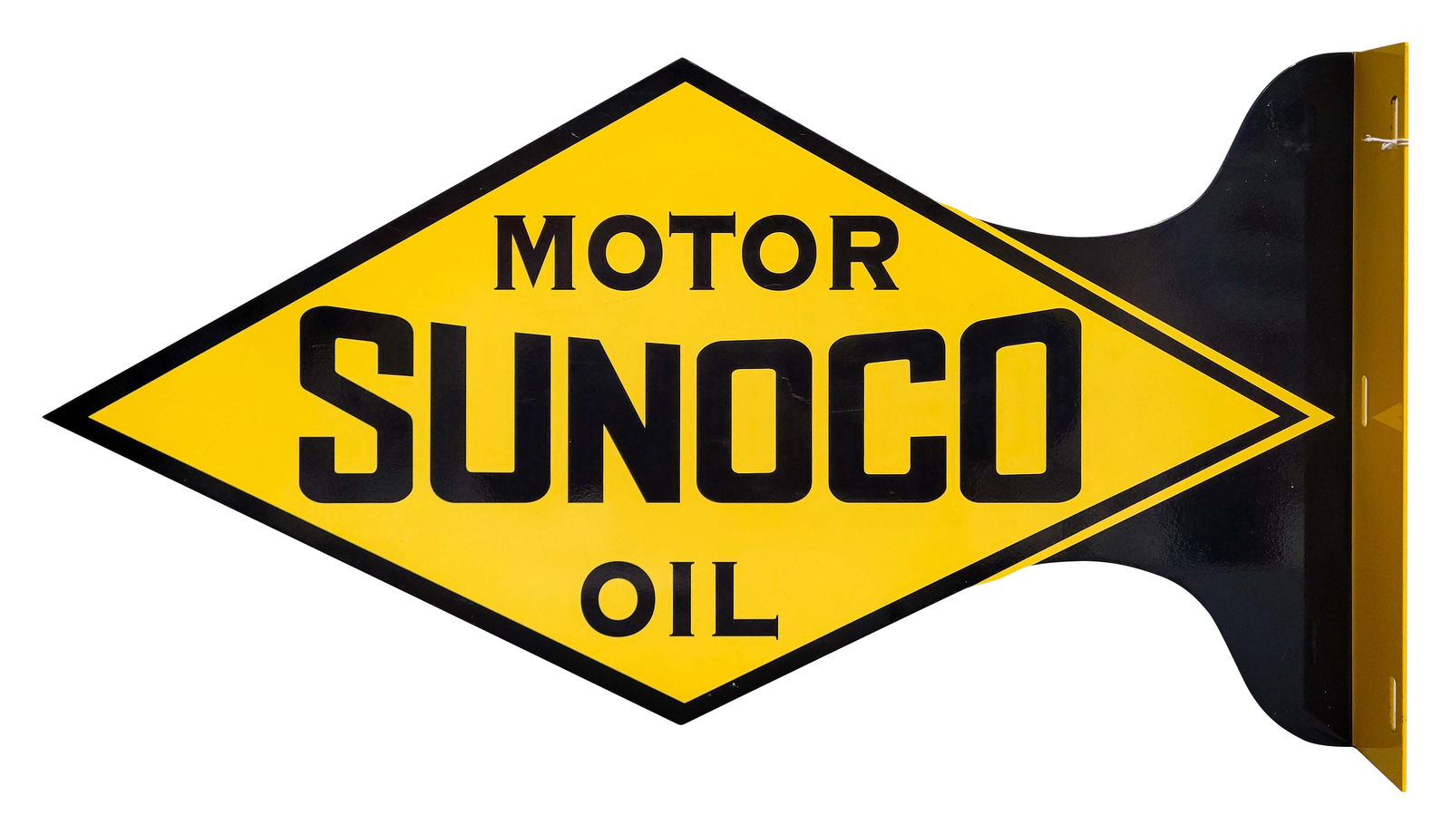 Sunoco Motor Oil DST Flange Sign (1 of 2)