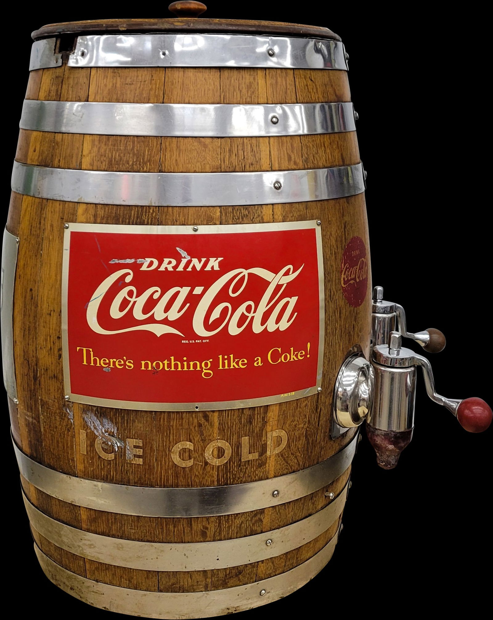 Coca Cola Coke Hires Soda Multiplex Faucet Barrel Syrup Dispenser (1 of 4)