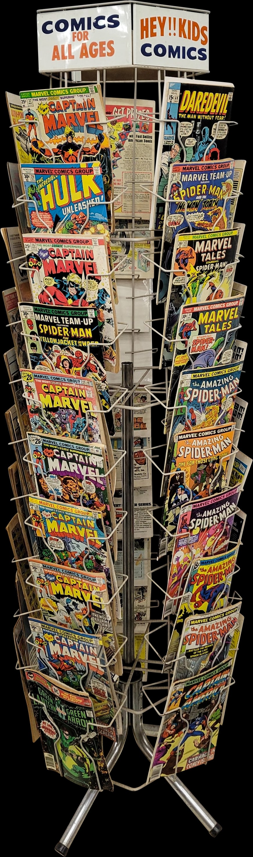 1950's Comic Book Revolving Rack Stand Display (1 of 8)