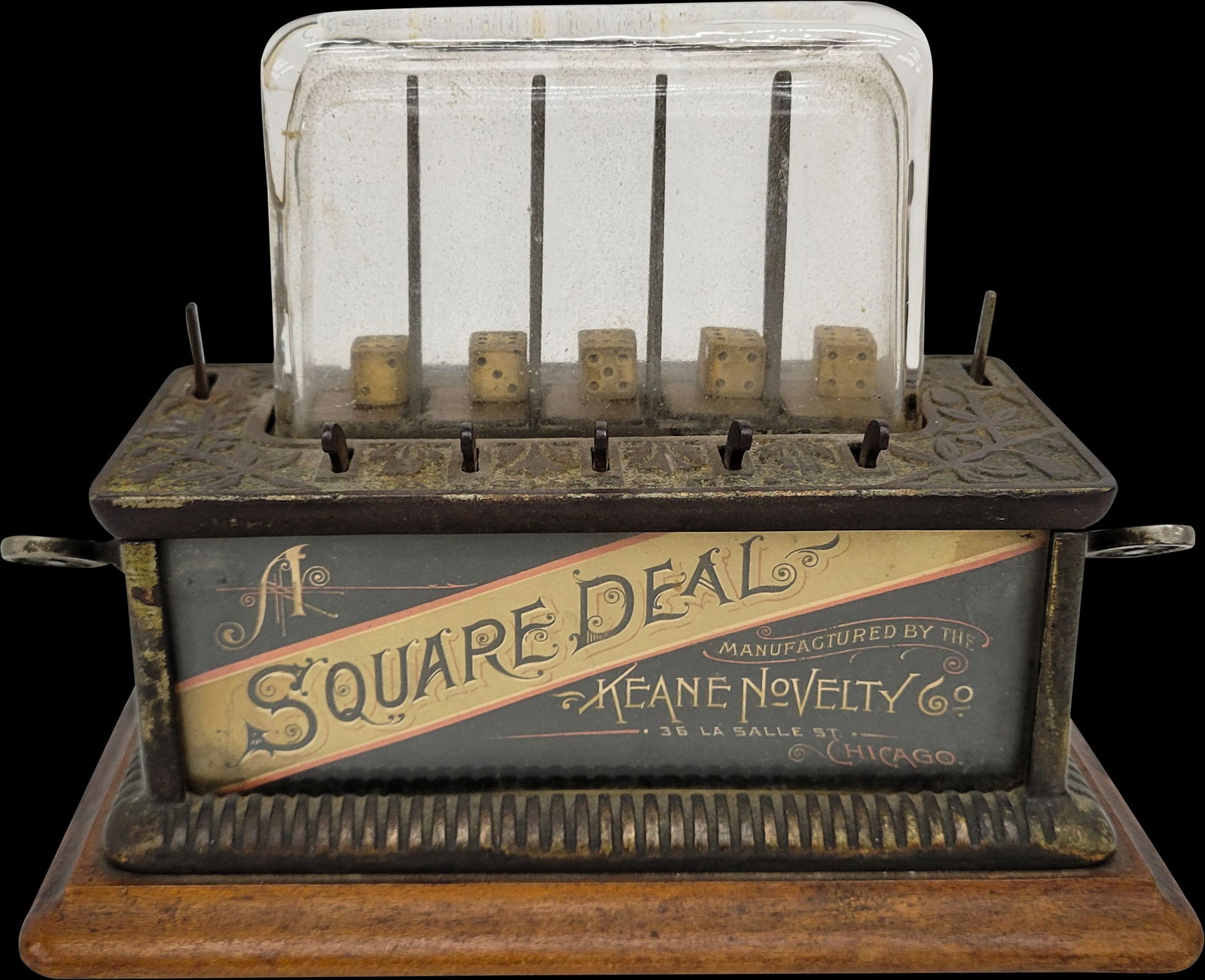 Keane Novelty Co. Square Deal Dice Game (1 of 2)