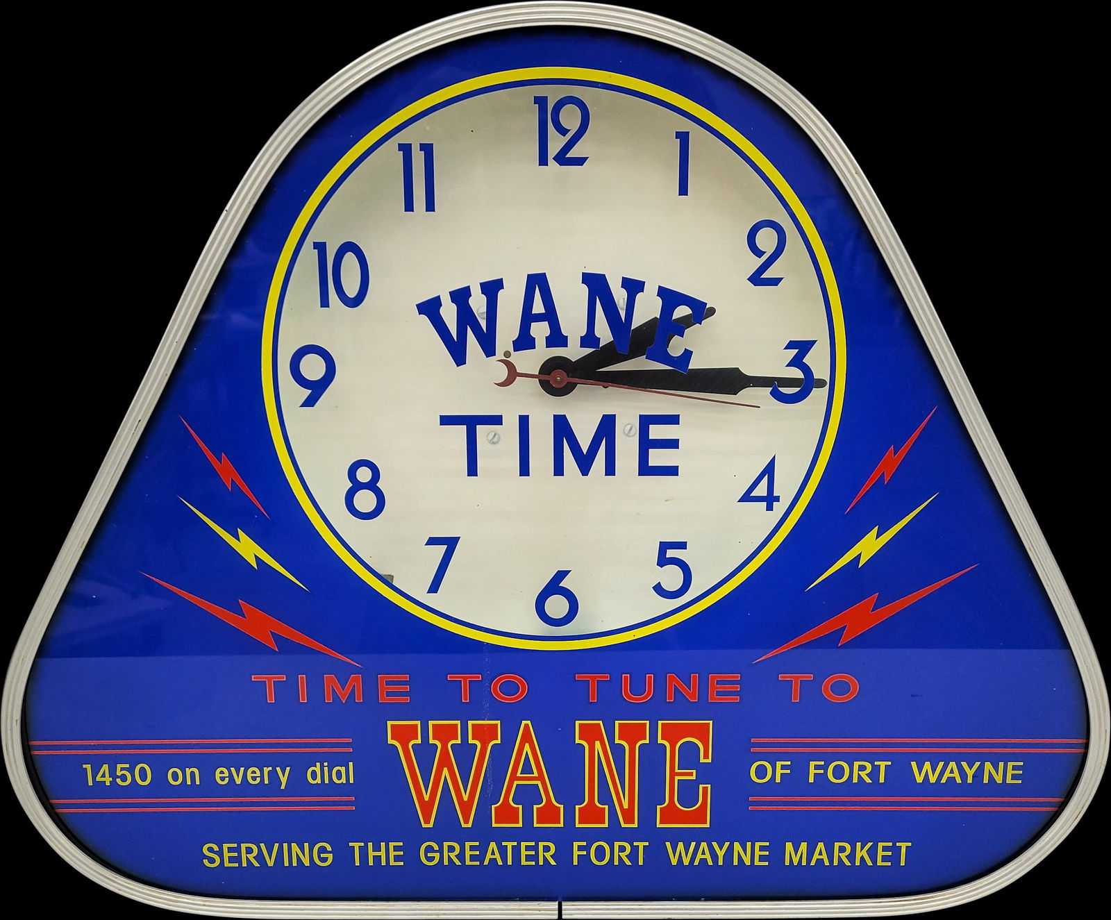 Wane Time Light Up Neon Clock (1 of 4)