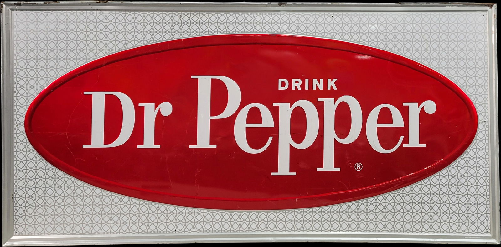 Drink Dr Pepper Large Embossed Sign (1 of 2)