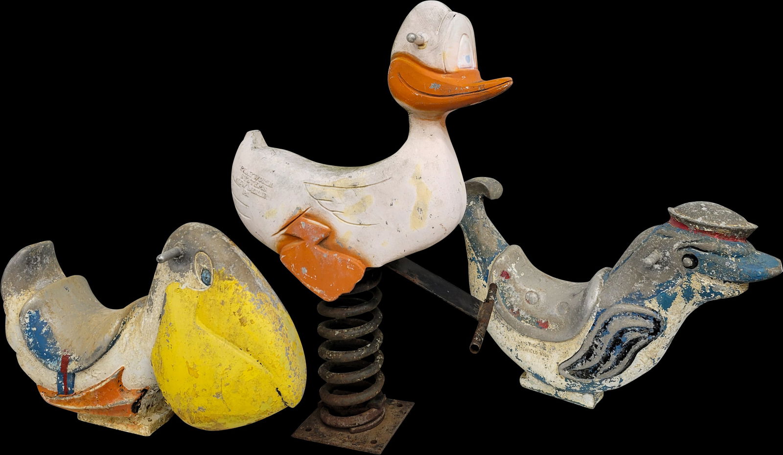 Lot of 3 Children's Playground Rides (1 of 5)