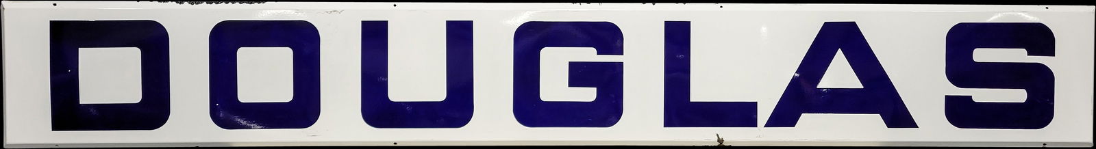 Large Douglas Gasoline Horizontal SSP Sign (1 of 3)