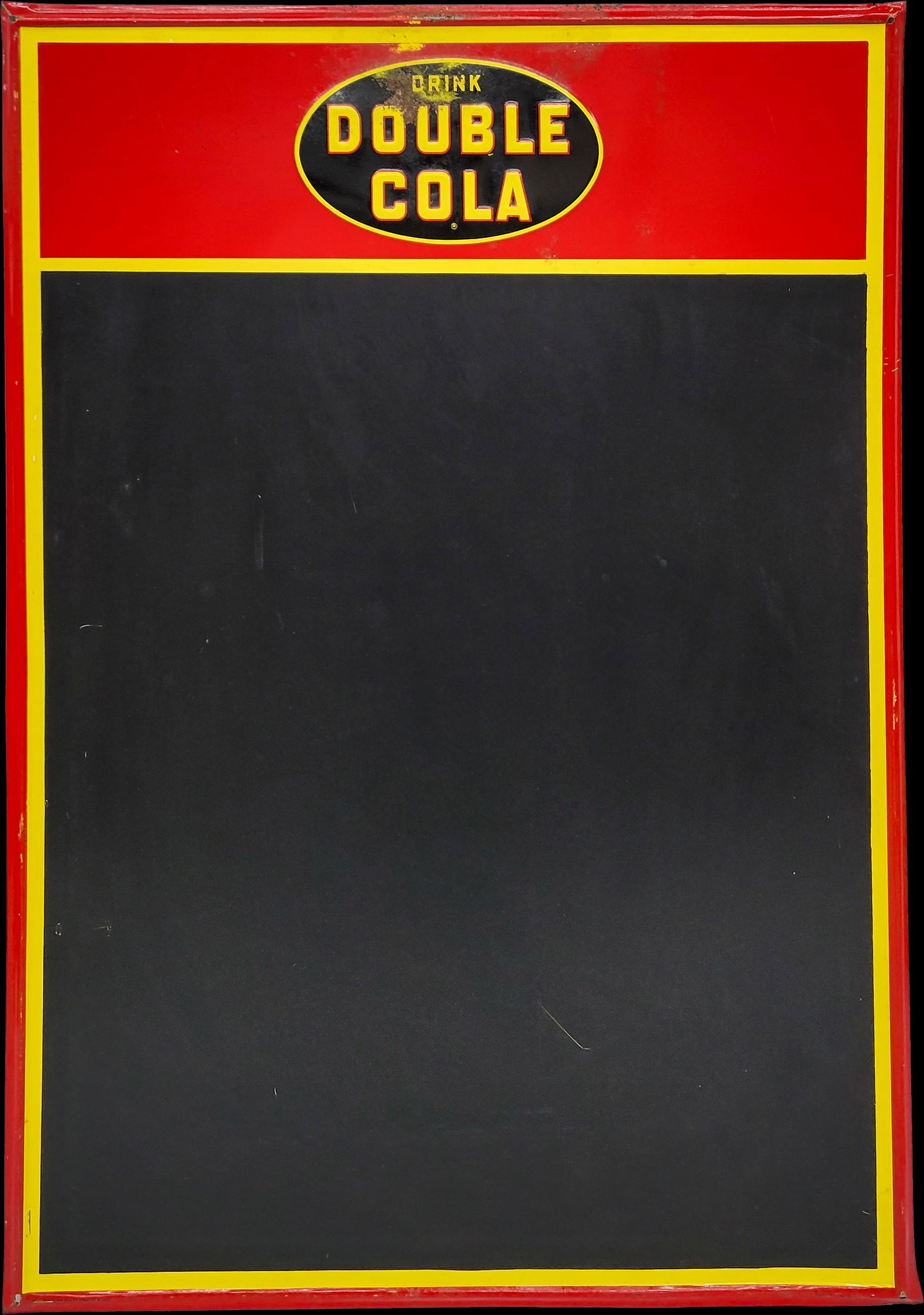 Drink Double Cola Embossed Metal Menu Board (1 of 2)