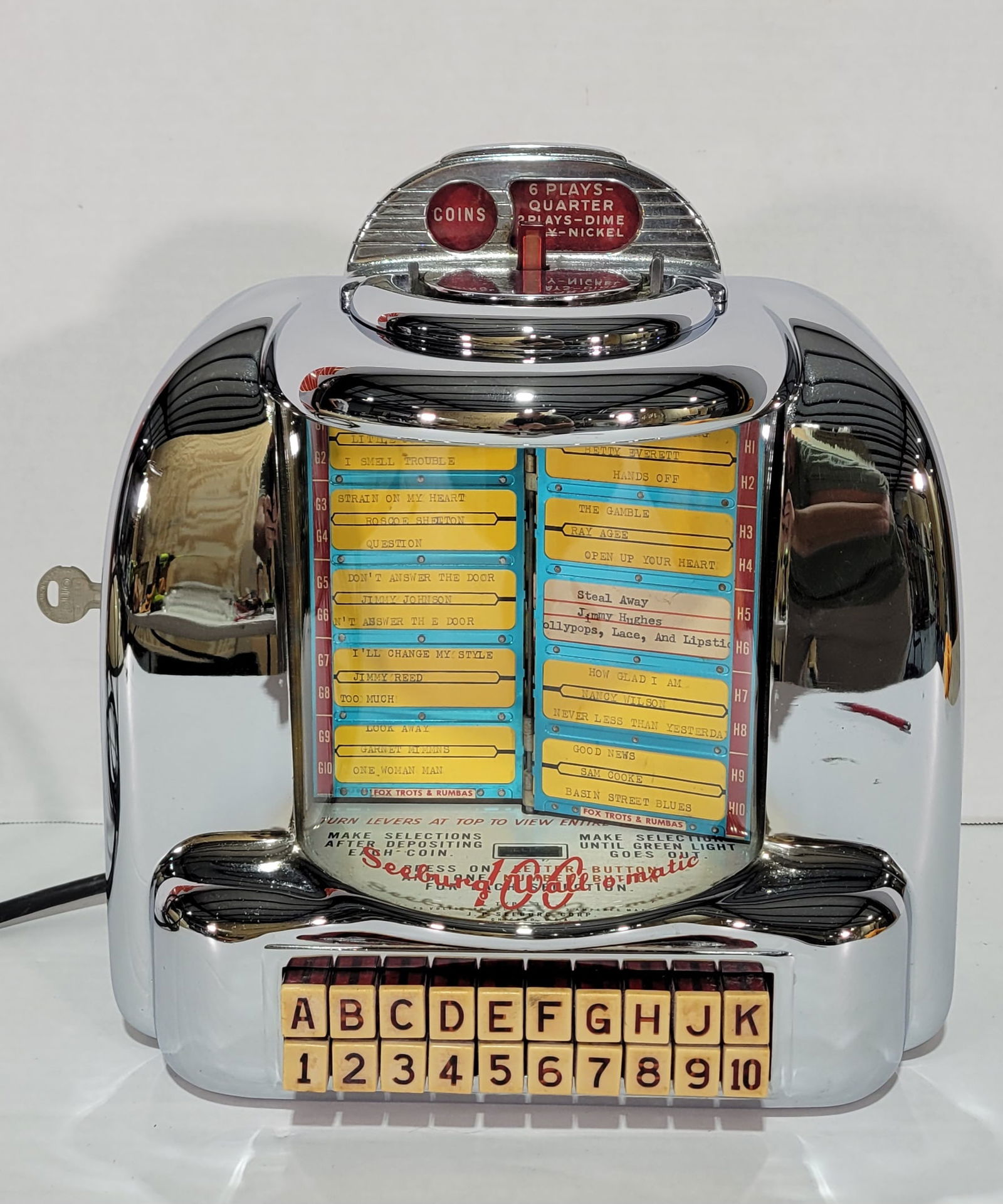 Seeburg 100 Selectomatic Wall Box (1 of 3)