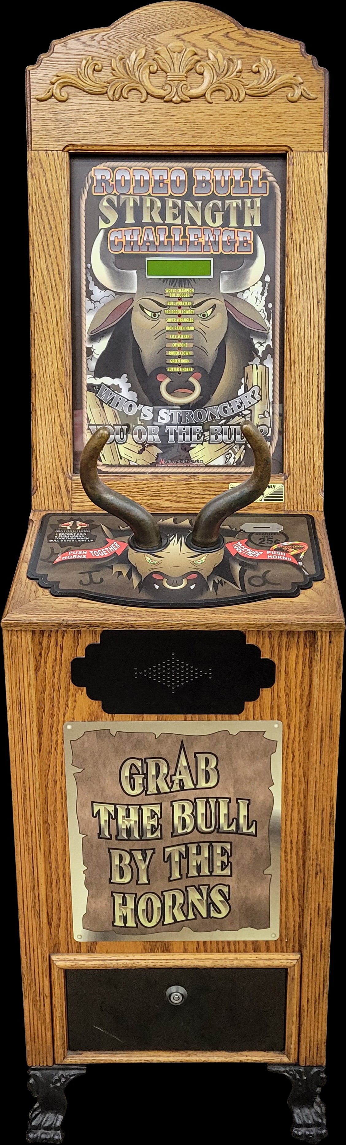 Rodeo Bull Strength Challenge Coin Op Game (1 of 4)