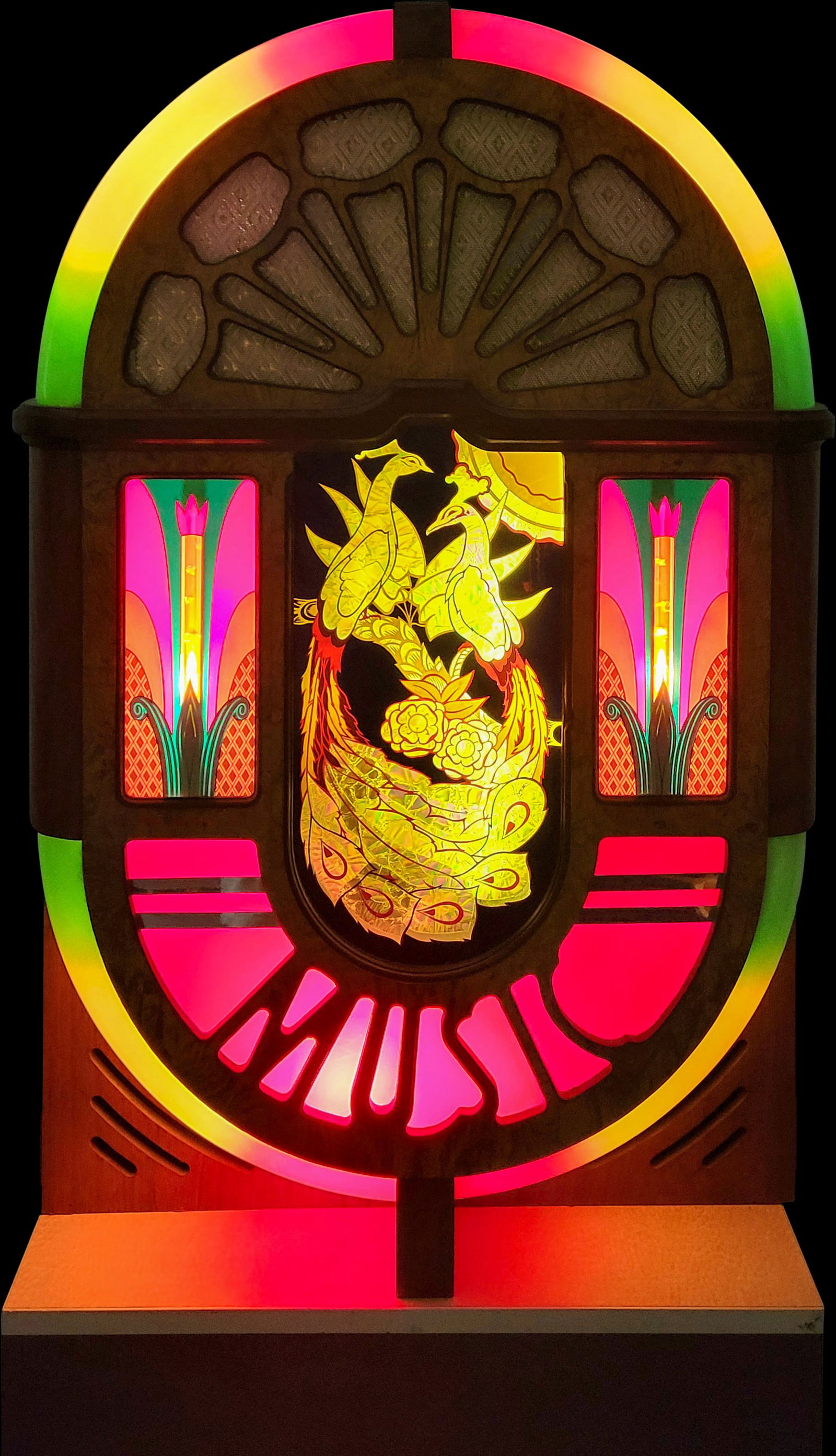 Wurlitzer 580 Peacock Wall Speaker (1 of 4)