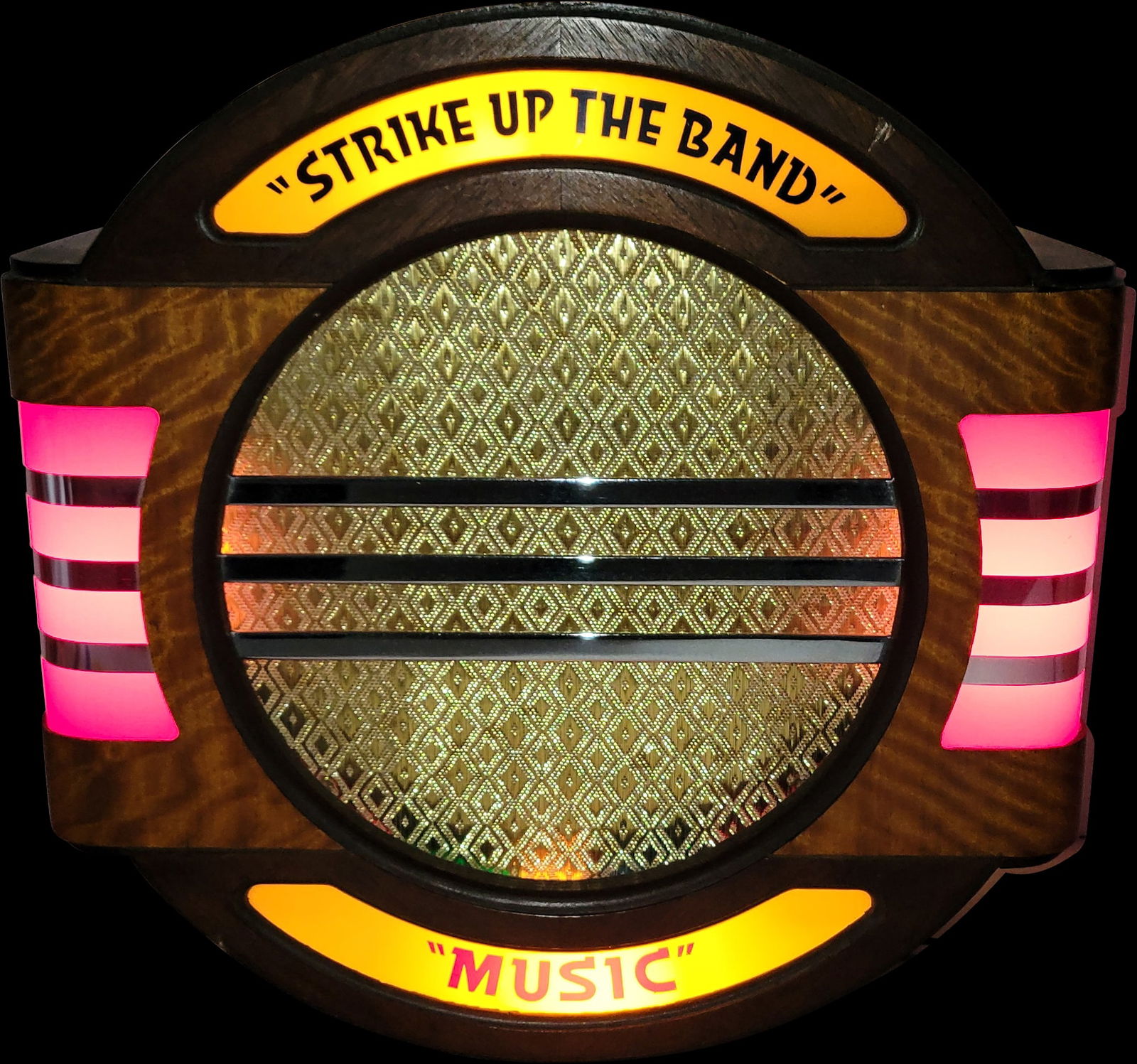 Wurlitzer "Strike Up The Band" Remote Jukebox Speaker (1 of 5)
