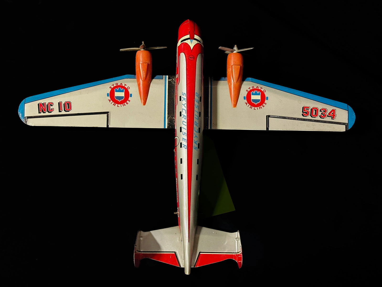 Marx tin litho Friction NC10 Stratoliner 700 Sky Cruiser 50234 (1 of 3)