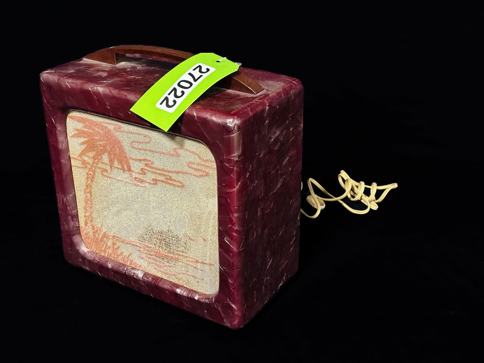 1950s Magnatone Red tube amplifier working condition amp Varsity (1 of 3)