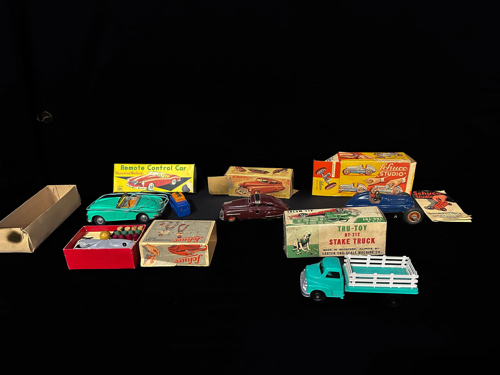 Schuco in box Studio 1050 Fex 1111 Telesteering car Tru toy truck Japan remote control car (1 of 2)