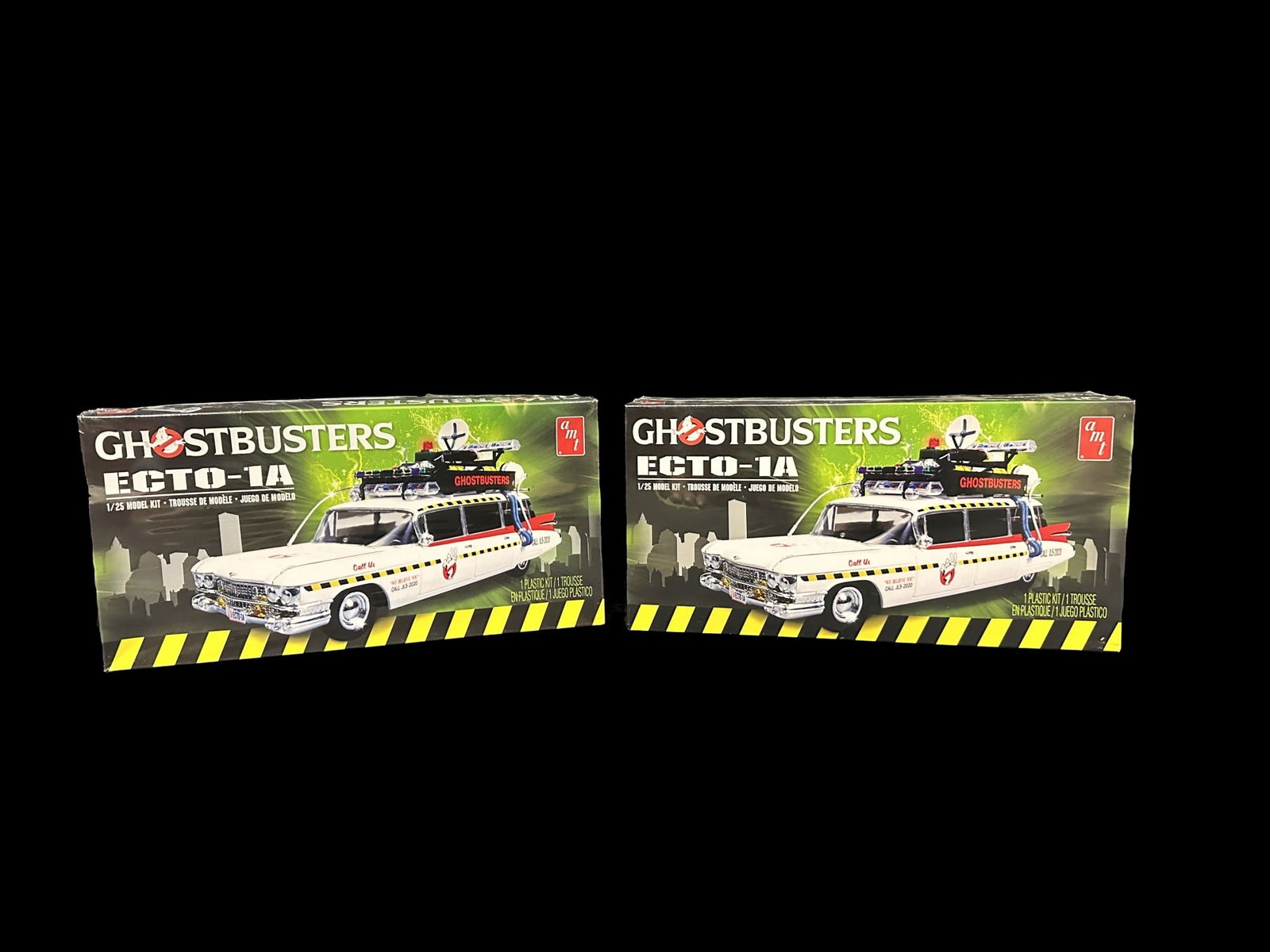 AMT Ghostbusters Ecto-1A Cadillac wagon model cars (1 of 2)