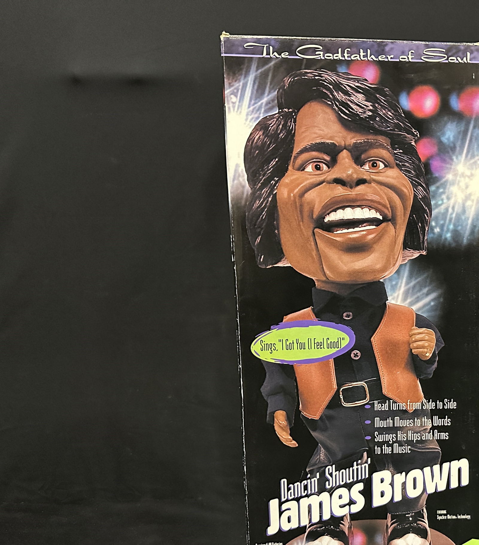 Dancin Shoutin James brown Singing Dancing toy Gemma Industries (1 of 2)