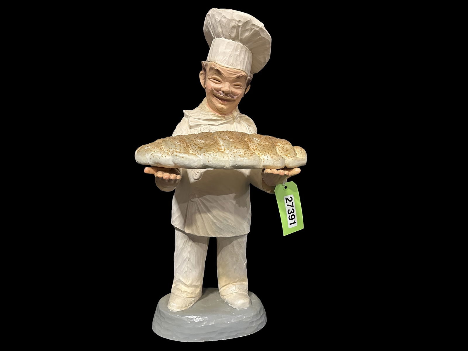 European resin chef statue kitchen figurine (1 of 4)